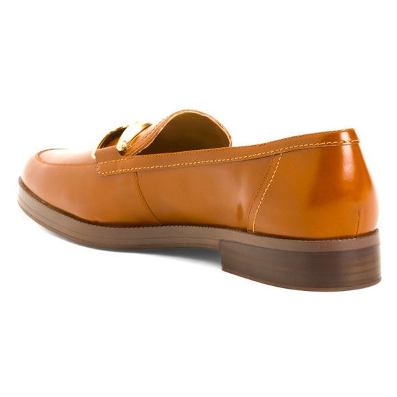 27 EDIT Naturalizer Tan Leather Beline Comfort Loafers Women’s Size 5.5 - Picture 6 of 9